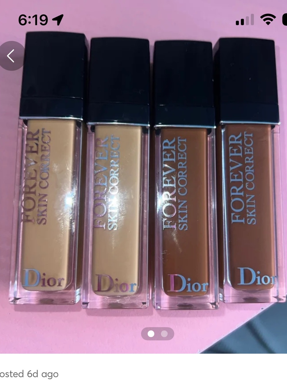 Dior Concealer Set — Beige to Deep Brown Shades